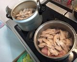濃厚鶏白湯煮干ラーメン作り方2写真