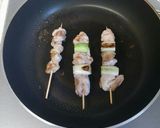 フライパンで焼きとり作り方3写真