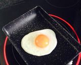 目玉焼き＆カレートースト♪作り方3写真