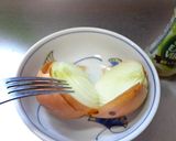 最速のレンジで丸ごと玉ねぎ焼き作り方7写真