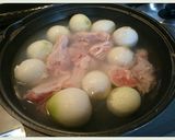 手間なし‼新玉ねぎと手羽元のクリーム煮作り方2写真