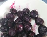 パンケーキ*いちご&ブルーベリー*作り方6写真