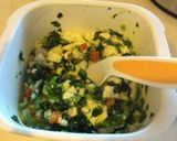 離乳食 レンジでコーンと野菜のふわっ豆腐作り方3写真