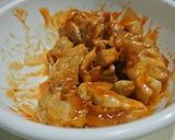 ピリ辛☆鶏マヨ作り方3写真