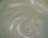 HMで作る♡生チョコ抹茶ミルクブッセ作り方1写真