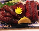 美味しいおつまみ☆お刺身クジラの竜田揚げ作り方1写真
