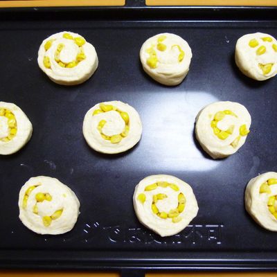 朝食＆ランチに♪トリプル☆コーンパン by ほっこり～の