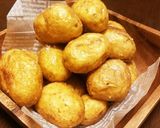 新じゃが☆丸ごと揚げて→塩パラパラ～♪作り方6写真