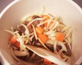 こってり美味しい☆牛すじ肉じゃが♪作り方3写真