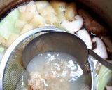 キャベツと油揚げの味噌汁作り方3写真