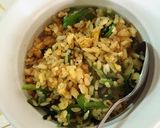 一人ご飯★残り物オムライス作り方8写真