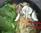 チンゲン菜と豚肉のあんかけ丼作り方5写真