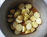 コロコロ新じゃがの甘辛揚げ煮作り方3写真