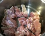 【少し】鶏肉春キャベツサッと煮【中華風】作り方4写真