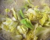 【少し】鶏肉春キャベツサッと煮【中華風】作り方7写真