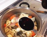 定番！おふくろ！根菜だらけの筑前煮作り方6写真