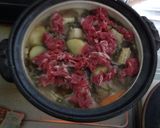 我が家のすき焼き風肉じゃが作り方4写真