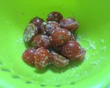 水菜のはりはりサラダ作り方1写真
