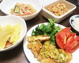 揚げずに簡単！鶏胸肉で油淋鶏☆作り方6写真