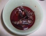 ホタルイカ素干しの醤油漬け焼き作り方5写真