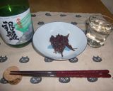 ホタルイカ素干しの醤油漬け焼き作り方7写真