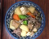 我が家のすき焼き風肉じゃが作り方8写真