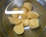 簡単！　大根 じゃがいも 油揚げの　煮物作り方1写真