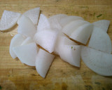 簡単！　大根 じゃがいも 油揚げの　煮物作り方2写真