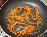 シャキシャキ美味しい豆苗の野菜炒め ♩作り方2写真