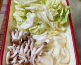 ルクルーゼで作る豚肉と野菜のみそ蒸し焼き作り方1写真
