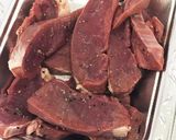 豚ハツ肉のソテー♡作り方1写真