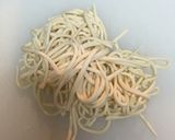 魚介つけ麺風小うどん作り方6写真