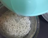 魚介つけ麺風小うどん作り方9写真