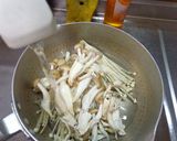 最速のヒガシマルうどんスープのきのこ鍋作り方5写真