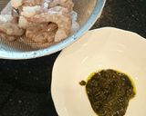 ランチに✾エビのバジルクリームパスタ作り方4写真