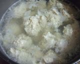 白菜と水菜・手作り肉団子鍋（スープ）作り方1写真