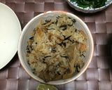 舞茸と鶏肉の炊き込みご飯作り方10写真