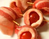 トマトに豚肉巻いちゃいました天婦羅作り方2写真
