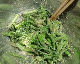 柔らかせりで、ダブルごま使いの胡麻和え♪作り方4写真