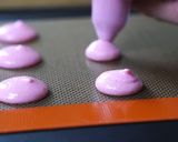 ラズベリーとバラのマカロン詳しい説明付き作り方15写真