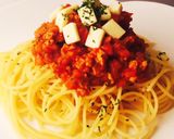 意外な隠し味✎美味しいミートスパ作り方7写真