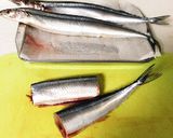 材料2つ！圧力鍋でさんまのらっきょう酢煮作り方2写真