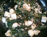 ほうれん草と麩の炒め作り方3写真