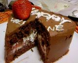 思いつきＤＥチョコレートケーキ作り方7写真