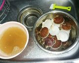 マグロ漁師流殻ﾂｷﾍﾞﾋﾞｰﾎﾀﾃ味噌汁作り方3写真