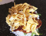 豚の生姜焼きと薬味のおにぎらず☆作り方7写真