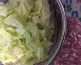 豚ひき肉で香ばし美味しぃ！そばめし作り方1写真