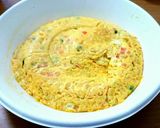 レンジで簡単❗野菜たっぷりオムレツ作り方4写真