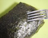 朝食・ランチにも♬てりたま♡おにぎらず作り方4写真