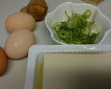 豆腐でだし巻き卵作り方1写真